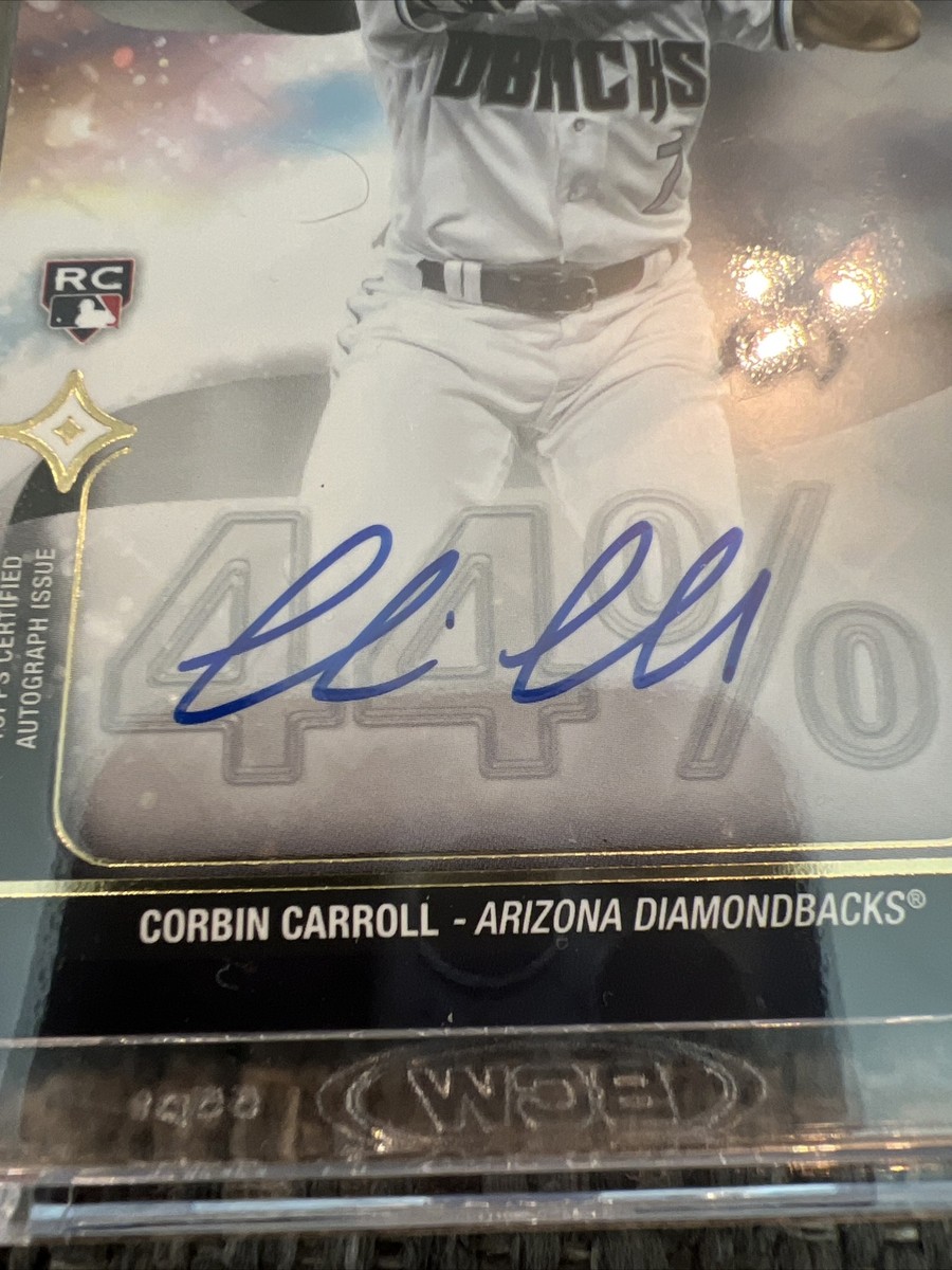 2023 Topps Luminaries Corbin Carroll Rookie Autograph Hit Kings 15 