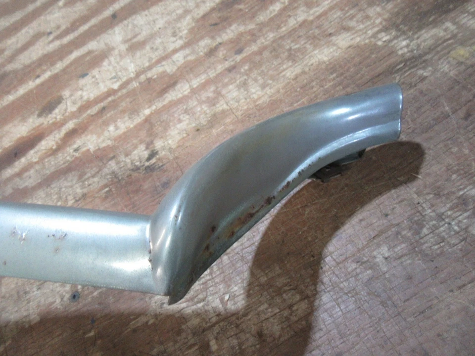 1956 Cadillac Series 62 front fender hood bar extension trim molding chrome PASS — 第 4/4 张图片