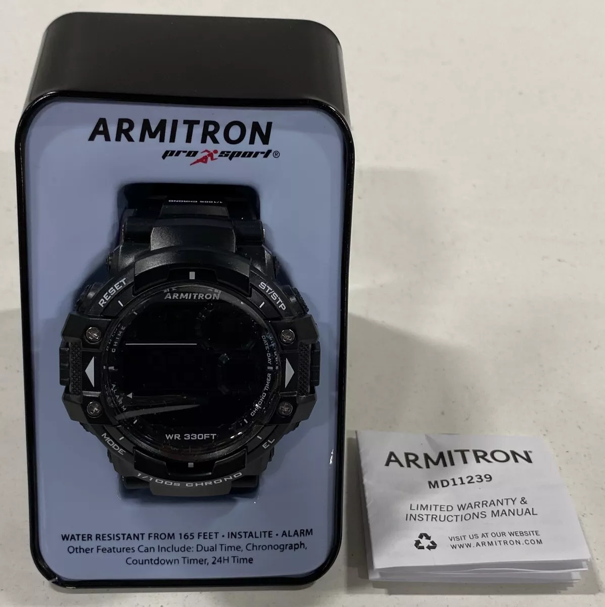 Armitron pro shop sport instruction manual