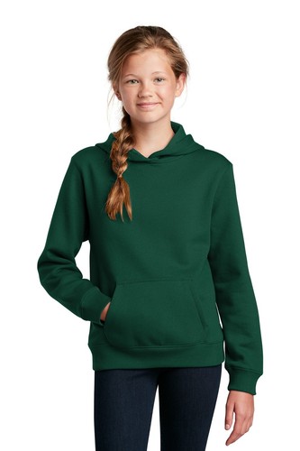 Sport-Tek YST254 Youth Updated Fit Long Sleeve Pullover Hoodie Sweatshirt - Picture 14 of 58