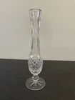 Vintage Waterford Crystal Giftware Collection Footed Bud Vase Signed Ken Butler