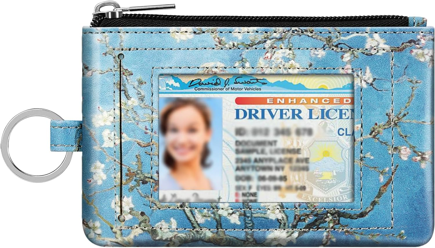 Fintie Zip ID Case Card Holder, Slim Coin Purse Wallet RFID Blocking Change Pouc