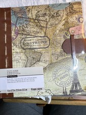 Travel Map Photo Album for 4" x 6" Photos with 200 Photograph Capacity x03