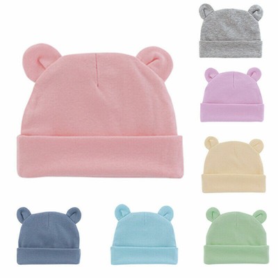 Neugeborene Baby Mütze Baby Mädchen Jungen Beanie Mütze Elastisch acce geschenk