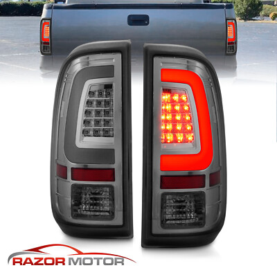 Fit 08-16 Ford F250 F350 F450 SD SuperDuty C-Bar LED Smoke Replacement TailLight