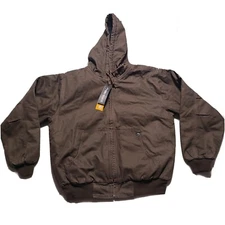 Dri Duck 5020 Men's Sz Large Cheyenne Jacket Brown 