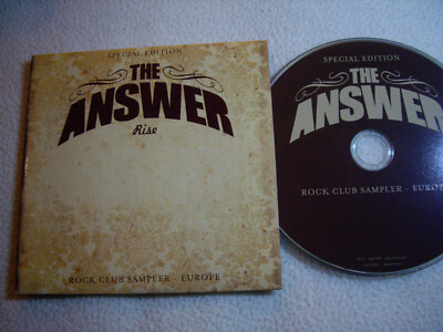 The Answer    Rise  CD Club Edition, Sampler, Special Edition 2007