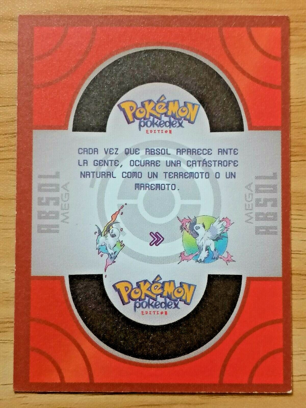 CARD POKEMON POKEDEX EF VOL. I #39 ABSOL & SOLROCK 2022 Hoenn PERU