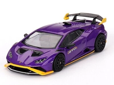 LAMBORGHINI Huracan STO - viola Pasifae - Mini GT 1:64