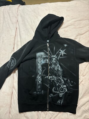 Travis Scott NY MetLife (Utopia) 2024 Merch, Large, Zip Up, Limited Edition.