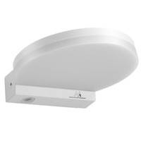Led-Wandleuchte Mit DäMmerungssensor Pir-Bewegungsmelder 15W/Ip65/1300Lm Weiß