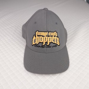 Orange County Choppers Hat Cap Strap Back Mens Gray Motorcycle Bikers One Ten