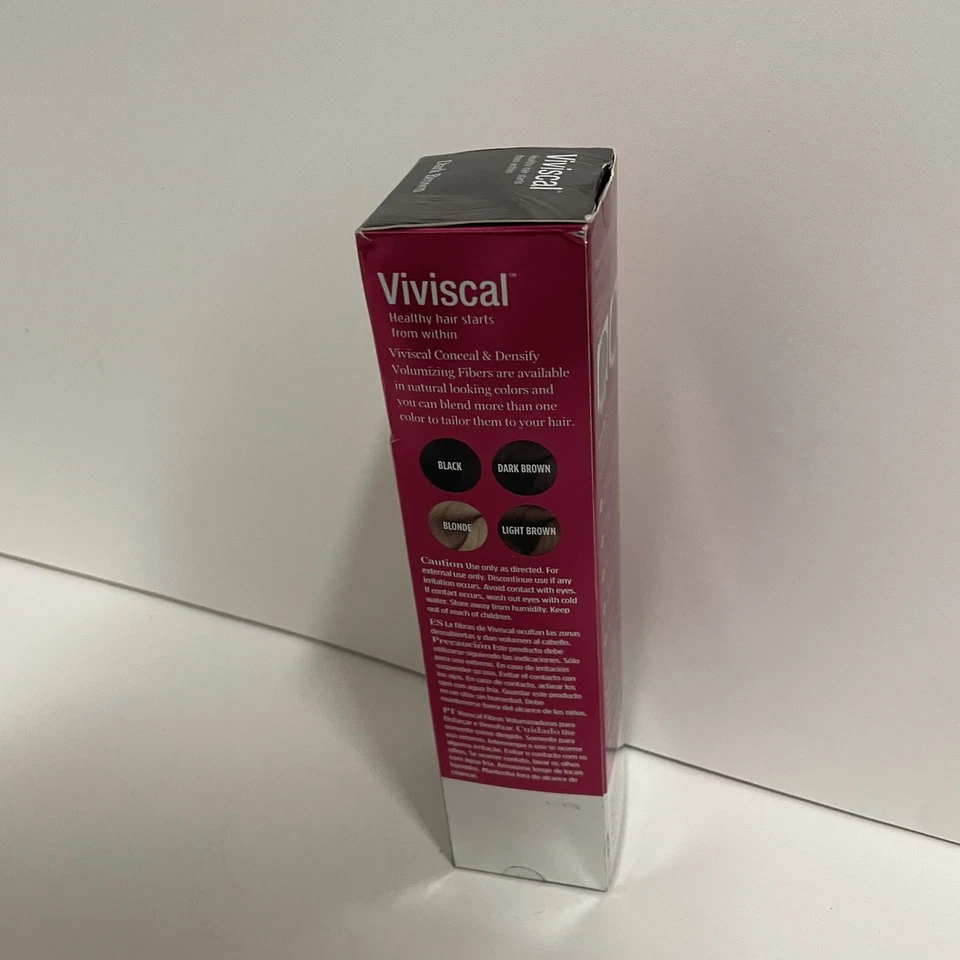 Fibras voluminizadoras Viviscal Conceal & Densify marrón oscuro Foto 4 de 4