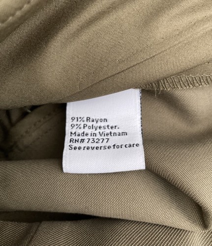 Nine West Utility Romper Olive Green Belted Short Sleeve Womens Sz XL NWT - Picture 5 of 11