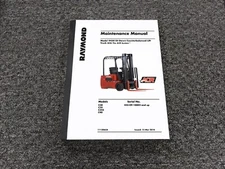 Raymond 4450 Sit Down Counterbalanced Lift w ACR System Maintenance Manual