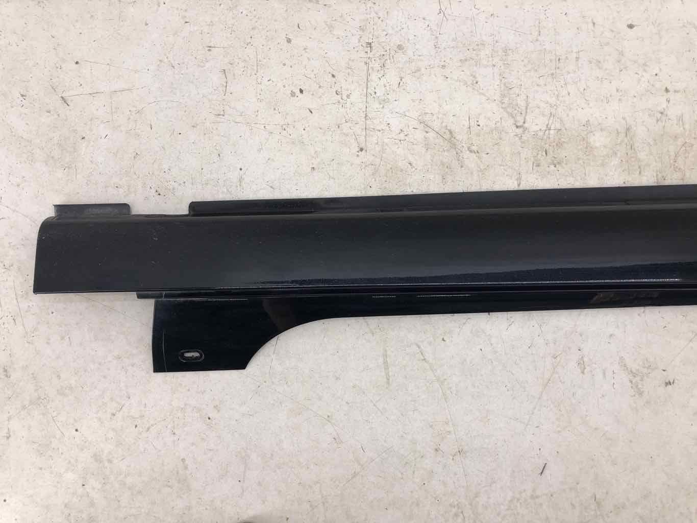 2009-2011 BENTLEY CONTINENTAL RIGHT SKIRT ROCKER MOLDING BLACK 3W7853852D OEM