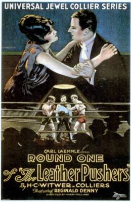 The Leather Pushers Round One Poster Top Right Reginald Denny Old Movie Photo