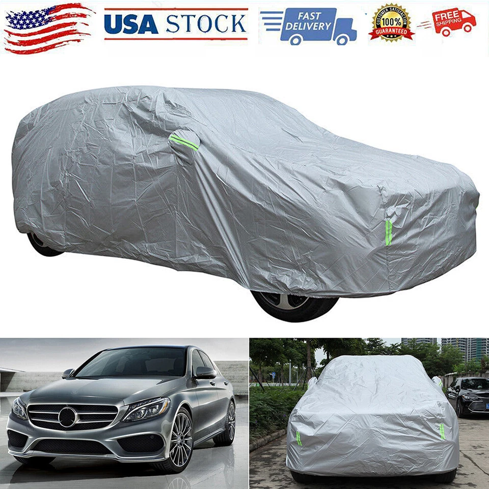 For Honda CR-V 2020 2019 2018 2017 Car Cover Waterproof Dust Rain UV Resistant - Image 2 of 4