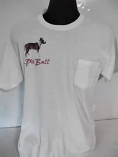 Pit Bull Dog Breed T Shirt NEW With Pocket