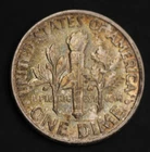 1962   Roosevelt  Dime UNC/AU Toning Rainbow