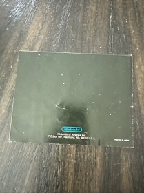 Nintendo NES Manual Only Rad Racer 