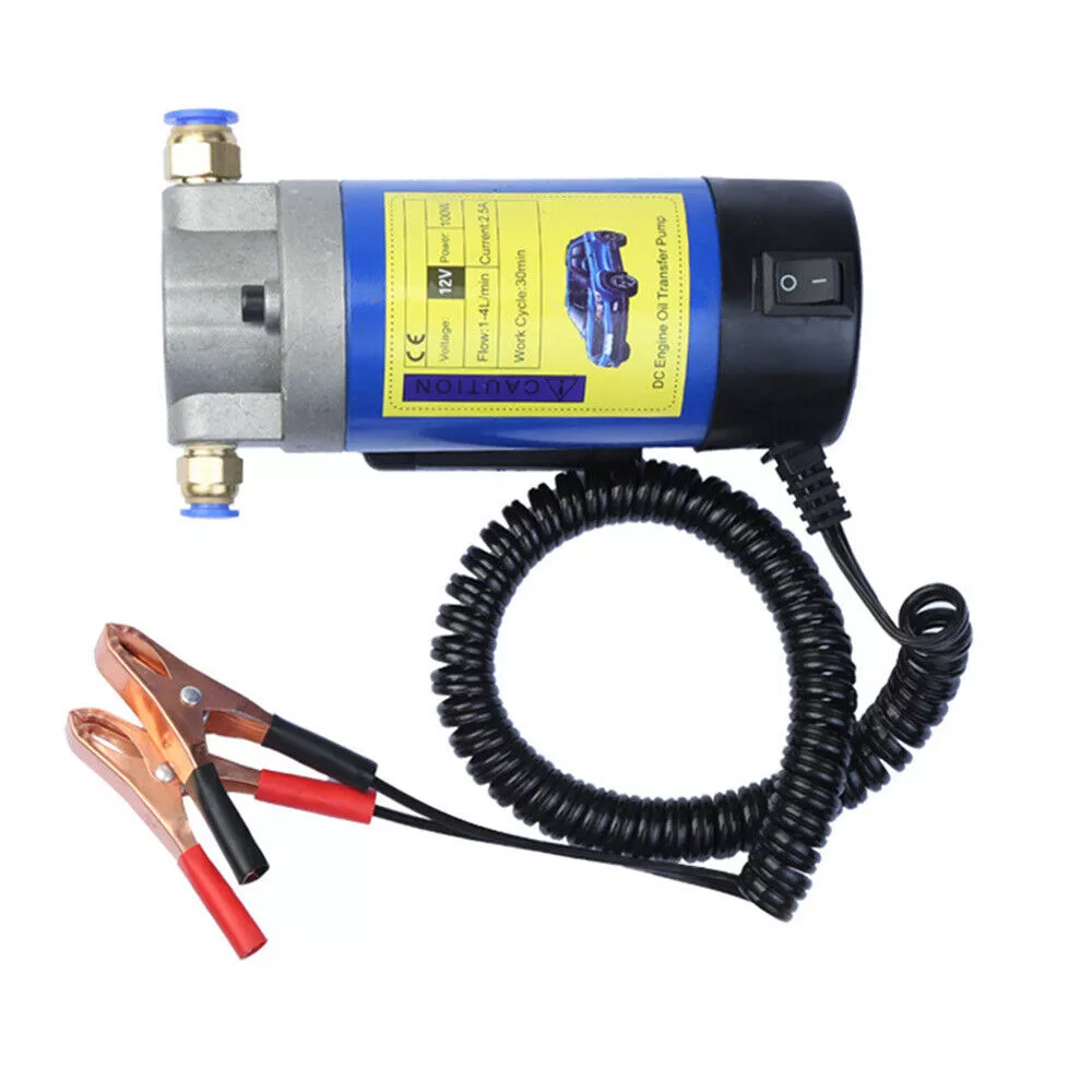 Electric Scaven Suct Transfer Chan Pump Oil Transfer Pump 1-4l/min Oil-  Ctor Pump For 12v