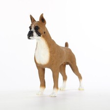 Boxer Figurine Hand Painted Statue