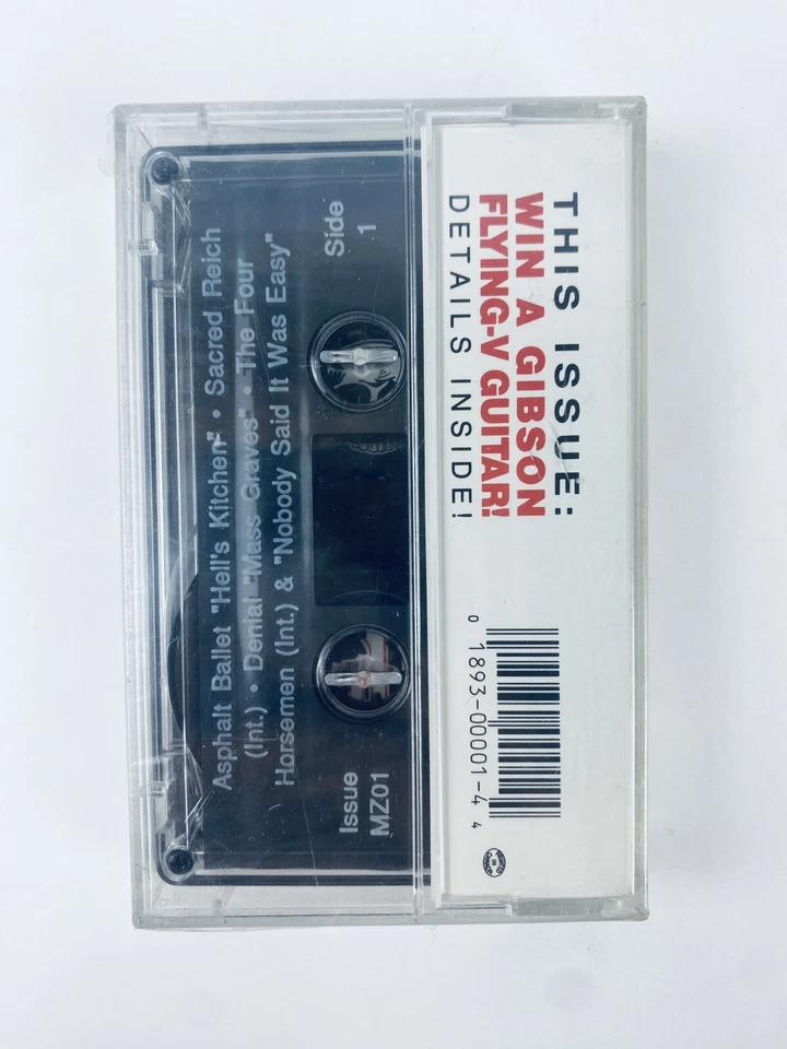 Metal Zone Issue #1 The Worlds First Cassette Magazine NEW, Death Thrash Metal - Image 2 of 3