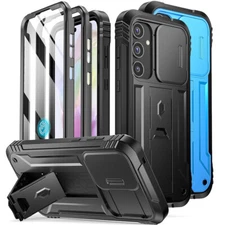 For Samsung Galaxy A35 A36 Case Poetic with Kickstand And Built in Screen Cover