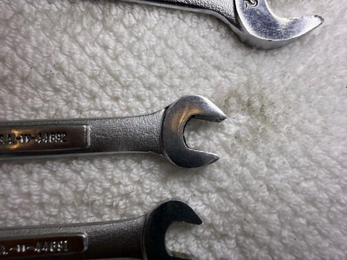 Llaves combinadas vintage CRAFTSMAN -VV- 44695, 692, 691 1/2", 11/32" 5/16" - Imagen 7 de 8