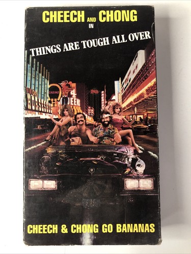 Cheech and Chong Things Are Tough All Over RARE Goodtimes 1982 VHS