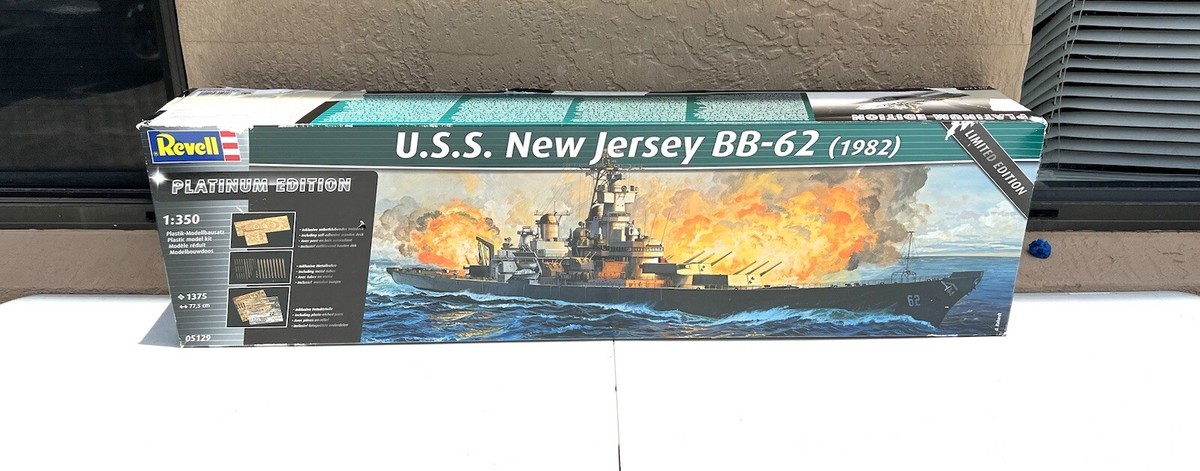 1/350 Revell Platinum - Limited Edition U.S.S. New Jersey BB