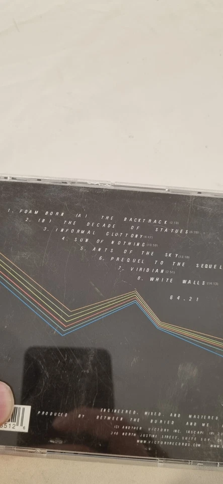 Colors by Between the Buried and Me (CD, 2007) VGC Sent In Padded Mailer  - Image 4 of 4