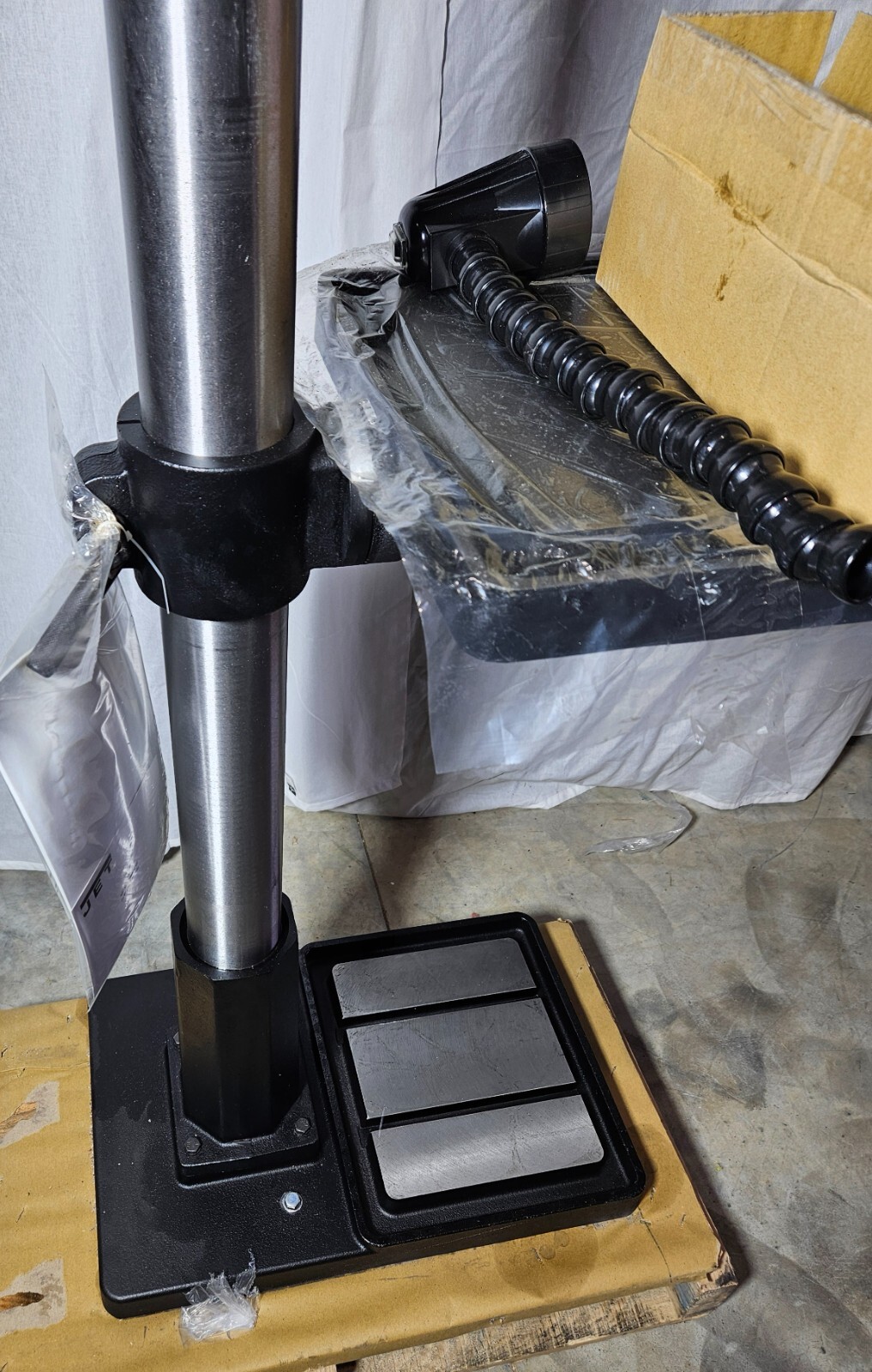 JET IDP17 17 in. Industrial Floor Drill Press Belt Fixed 115/230v