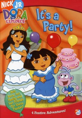 Dora the Explorer - It's a Party (DVD, 2005, Full Screen) LIKE NEW