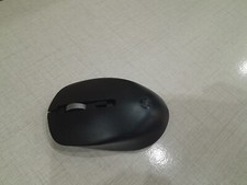 Used Wireless Black Mouse - Good Condition, Smooth Performance