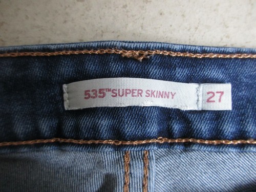 Jean femme Levi's 535 Super skinny Taille 36 ( W27 ) - Imagen 5 de 7