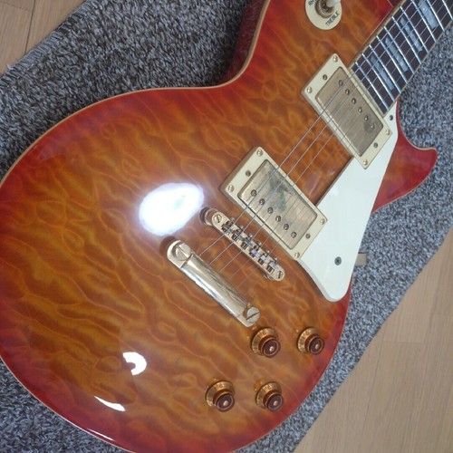 Guitare électrique modèle Epiphone Les Paul Ultra Sunburst d'occasion du Japon - Photo 2/8