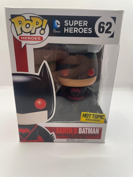 Vinilo Funko Pop - Tierra 2 Batman Hot Topic Exclusivo - #62