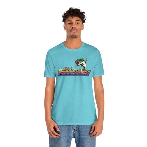 T-shirt manches courtes unisexe logo rétro Sega Bass Fishing Dreamcast années 2000 - Photo 71/109
