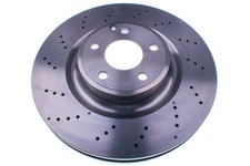 2x DENCKERMANN Bremsscheibe B130744 für MERCEDES SLK R172 SLC KLASSE Model S212