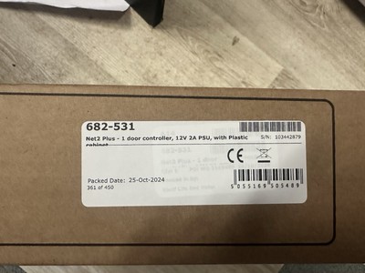 Paxton 682-531 Sealed Net 2 Plus 1 Door Controller Kunststoffgehäuse mit Netzteil