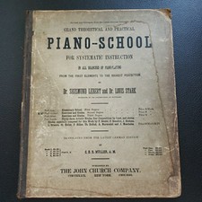 Piano-School for Systematic Instuction Grand Theoretical-Practical Lebert-Stark