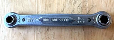 Indestro Select Box End Ratchet Wrench No. 0701 Ratcheting 1/4 & 5/16 USA