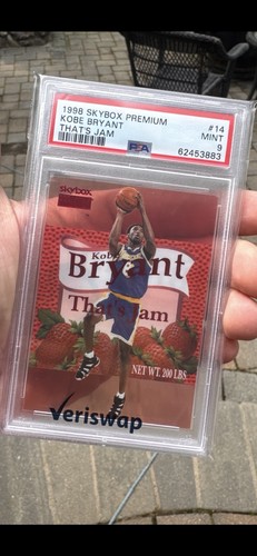 Kobe Bryant #14 card from 1998 Skybox Premium That's Jam