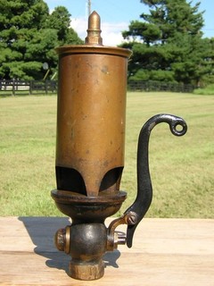 3" Diameter Lonergan 3 Chime Steam Whistle With Built In Valve / Traction Engine