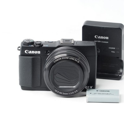 Canon PowerShot G1X Mark II Black 13.1MP Digital Camera [Near Mint] US Stock