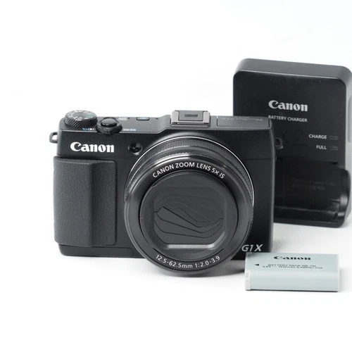 Canon PowerShot G1X Mark II Black 13.1MP Digital Camera [Near Mint] US Stock