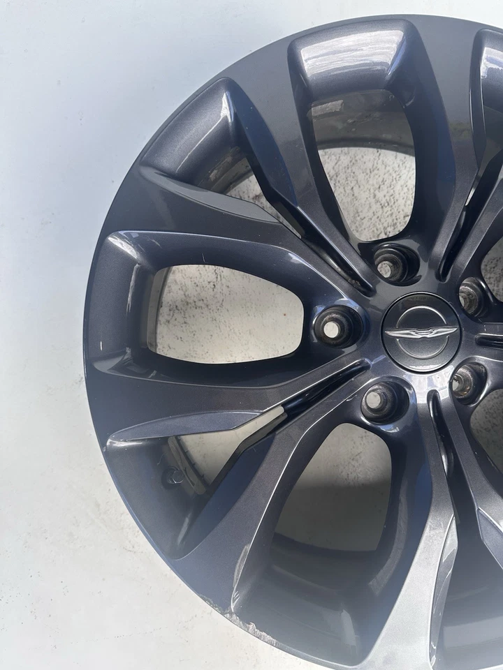 20" CHRYSLER PACIFICA OEM FACTORY 5RJ49TRM WHEEL RIM 2017-2020 GREY Y-SPOKE 2596 Foto 3 de 4