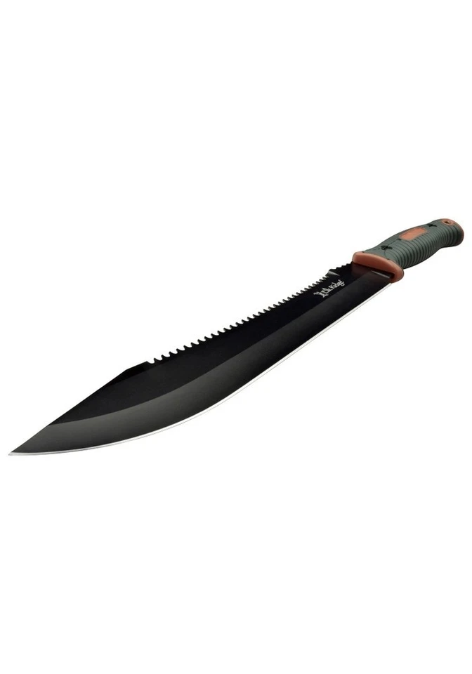 Nuevo Machete Elk Ridge 16" Sawback Con Funda Camping Senderismo Expedición Patio Foto 3 de 4
